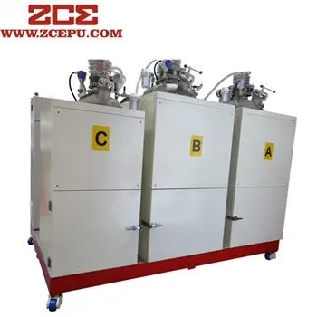 4성분 폴리우레탄 주조기